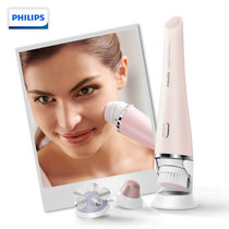 飞利浦（PHILIPS）洁面仪 多功能电动美容仪 SPA仪洁面洗脸仪眼部脸部按摩仪器 美容器 SC5363/10粉色