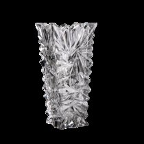 新品捷克原装BOHEMIA水晶玻璃花瓶 时尚简约插花摆件透明花瓶(默认)
