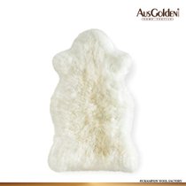 AUSGOLDEN维斯比大羊皮-珍珠白 70*110cmVIS0103-W 澳洲进口长羊毛 皮毛一体 手工制作