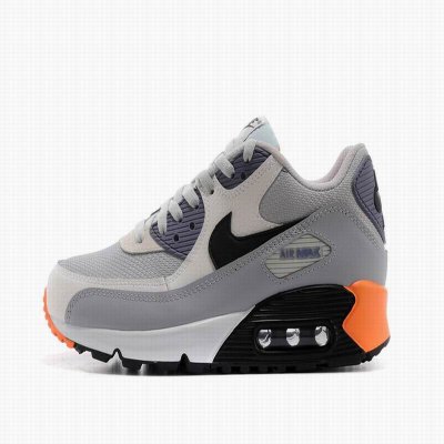 nike耐克 air max 90 男女鞋2014秋冬新款跑步鞋運動鞋(灰白橘 42.5)