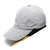 夏季男士棒球帽速干透气遮阳鸭舌帽户外运动青年休闲防水中年帽子(浅灰色)