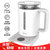 美的(Midea) 0.6L容量 养生壶智能预约 多段定温 家用多功能玻璃煮茶壶电热水壶 MK-YS06P301