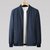 啄木鸟(TUCANO)2021秋季短款修身长袖薄款男立领侧口袋版型夹克190天蓝 轻薄舒适休闲