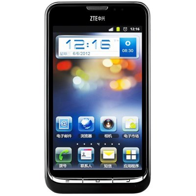 中兴（ZTE）V961手机（黑色）WCDMA/GSM