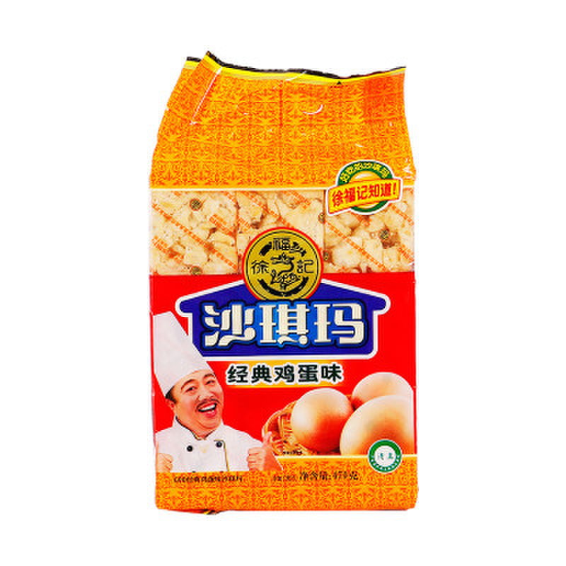 徐福记 鸡蛋沙琪玛 470g/袋
