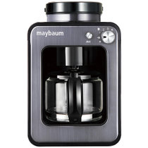 maybaum/德国五月树 智能家用办公豆粉两用时尚迷你全自动现磨一体磨豆美式咖啡机M350(灰色)