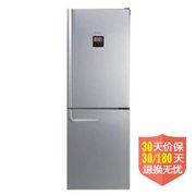 美的冰箱BCD-220UEM银白拉丝
