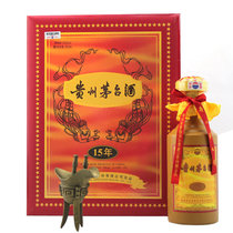 【官方授权】茅台（MOUTAI） 贵州茅台 十五年 15年陈酿 年份酒 53度 500ml*1瓶 单瓶装