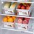 居家家抽屉式冰箱收纳盒厨房食品级水果蔬菜鸡蛋盒冷藏保鲜储存盒(大号经典款【2个装】)