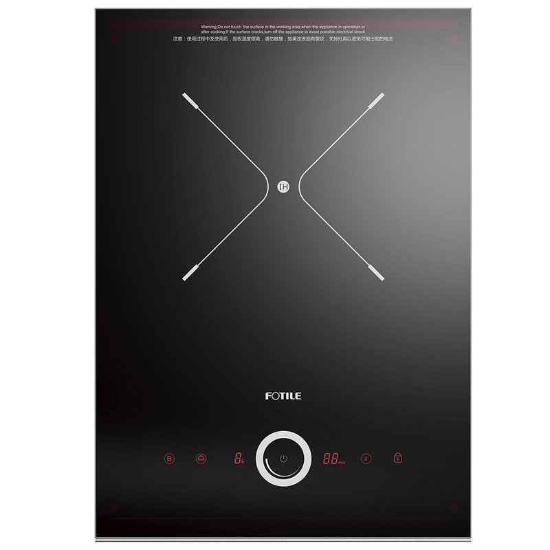 方太fotilec30gw电磁灶黑色玻璃