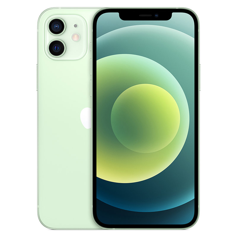 苹果手机12绿色实拍图片