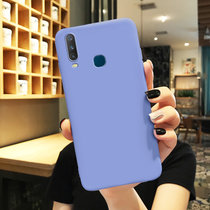 绿赐vivoY3手机壳VIVOY3S新款硅胶全包防摔VIVOY30软壳超薄男女纯色网红潮牌 TPU-浅紫 VIVOY3(VIVOY30 TPU-深紫+钢化膜)