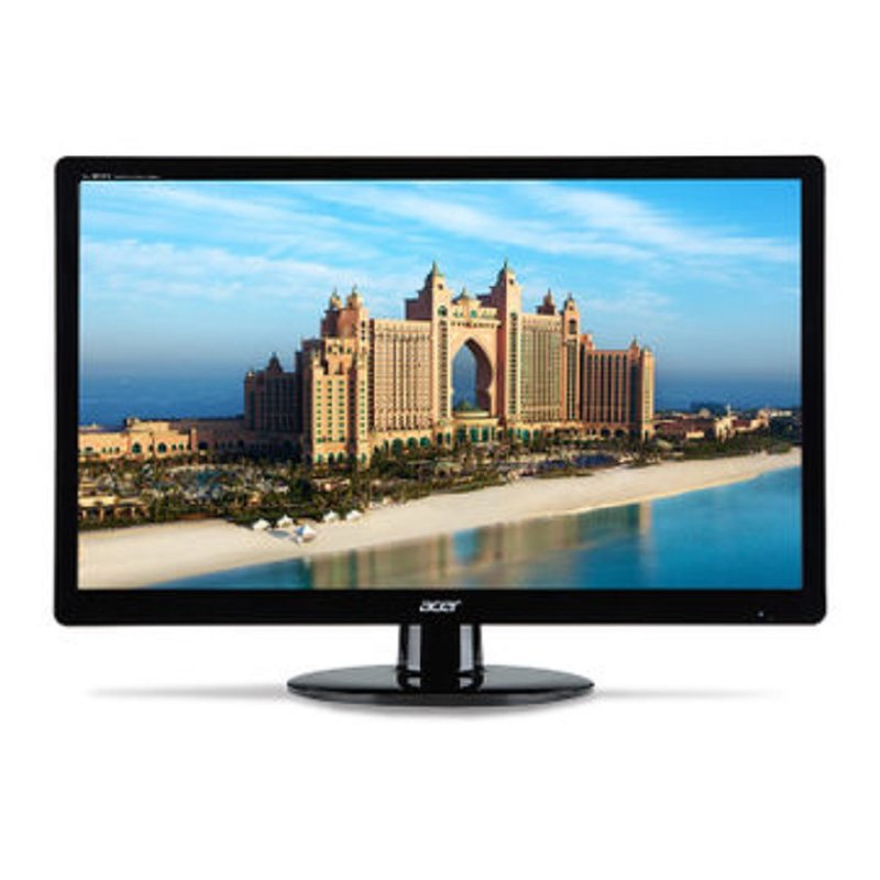 宏碁(acer)s220hqlbbd 21.5英寸宽屏显示器(黑色 官方标配(一))