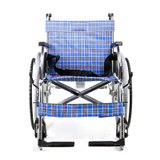 鱼跃轮椅车铝合金可折叠便携式老人轮椅车4000A