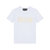 Versace Jeans Couture范思哲 男士棉质圆领短袖T恤B3GWA7TB 30319(K41 白色LOGO图案 L)
