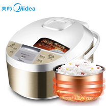 美的（Midea）MB-WFD4015 电饭煲（一键快速煮饭 拉丝不锈钢 6段控温 多功能）