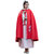 斗篷汉服女加绒加厚冬款古装结婚礼披风外套红色新娘中式披肩(红色 均码)