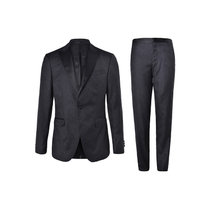 Versace Collection范思哲男装 男士时尚潮流商务西服套装 V100108 VT01251(黑色 50)