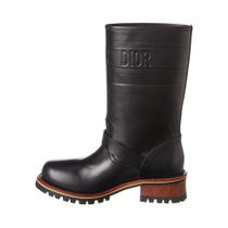 Dior黑色女士中筒靴 KCI660-CBO-90036.5黑 时尚百搭