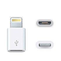 Apple/苹果原装USB手机数据/充电线转换头 安卓转苹果转接头 适用于iPhoneX/5/6/7/8