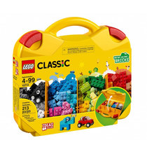 乐高LEGO经典创意系列创意手提箱男女孩创意拼插积木玩具10713 国美超市甄选