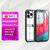 泰维斯iPhone13 Pro新品手机壳编织皮纹全包边防护壳+四角3D曲面全覆盖高清不碎边玻璃膜套装