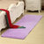 艾虎纯色加厚丝毛客厅茶几卧室床边毯飘窗地毯(紫色 50*160cm)第2张高清大图