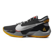 耐克2021新款男鞋 Nike Zoom Freak 2字母哥2代低帮实战篮球鞋 CK5825-006(黑色 42.5)