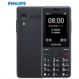 飞利浦（PHILIPS） E289 全网通 智能老人手机 移动联通电信4G 长待机 直板按键 学生备用老年手机(星空灰)