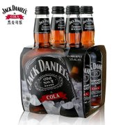 8瓶装洋酒 杰克丹尼可乐威士忌配制酒汽水酒JACK DANIEL S 340ml