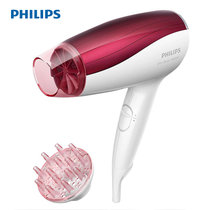 飞利浦（PHILIPS）HP8220电吹风 1600W六档 柔护发肌润养秀发 为您带来秀发呵护(红色 热销)