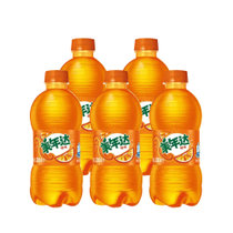 百事可乐300ml*5瓶 美年达橙味汽水 甜蜜橙味 清新爽口