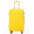旅行之家 时尚万向轮托运登机行李箱 拉杆箱 旅行箱包 男女箱子(黄色 28寸)