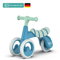 KinderKraft 德国儿童平衡车UNICORN无脚踏滑行扭扭车四轮防侧翻玩具溜溜车单车1-3岁宝宝婴儿滑步车(情怀绿格子)