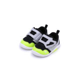 巴拉巴拉宝宝鞋子男1-3岁婴儿软底学步鞋2018新款秋季防滑儿童鞋(17 黑色)