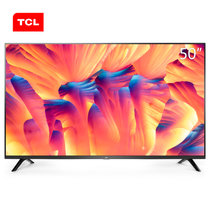 TCL 50L2 50英寸高画质4K超清HDR智能电视机 丰富影视教育资源（黑色）