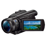 索尼（SONY）FDR-AX700 4K HDR民用高清数码摄像机 家用/直播1000fps超慢动作