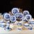 南帝景德镇陶器中式青花高白瓷餐具套装228头 套装