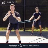 史蒂夫·纳什官方产品丨COREVYO健身阻力带弹力腰带 球星训练套装(天蓝色)
