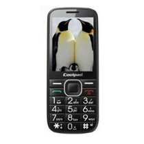 酷派手机1606 老年人手机 电信CDMA 大字体 支持4G卡(黑色)