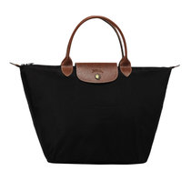 Longchamp黑色女士手提包 L1623089-001尼龙黑色 时尚百搭