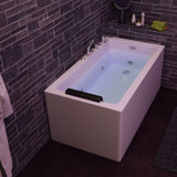 艾吉诺 新品无缝对接亚克力浴盆浴缸按摩五金龙头1.2米1.3米1.4米1.5米1.6米1.7米保温