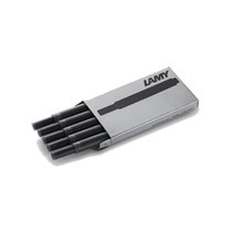 LAMY钢笔墨胆墨水笔一次性水芯5支一盒T10(黑色)
