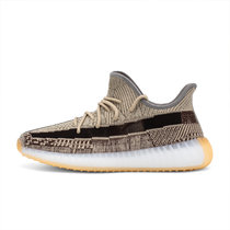 椰子350V2运动鞋真爆新卡其灰春夏季透气休闲鞋潮(浅灰色 42)