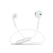 ecake电子派 S6蓝牙耳机 无线音乐运动型跑步耳塞 双耳入耳开车 智能降噪 高清通话 舒适长时间待机(白色)
