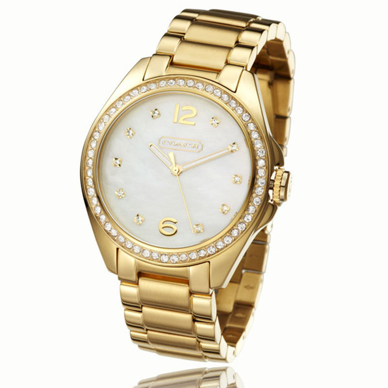 【coach14501656 14501661 14501662时尚品牌表金色图片】coach 蔻驰