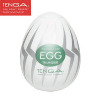 日本TENGA EGG男用飞机杯 便携式飞机胶 情趣鸡蛋 飞机蛋  送润滑剂 男用情趣用品 成人用品(闪电 1个)