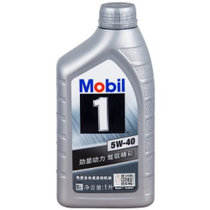 美孚机油（Mobil）美孚1号全合成机油 润滑油 5w40 SN级 1L装