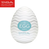 日本TENGA EGG男用飞机杯 便携式飞机胶 情趣鸡蛋 飞机蛋  送润滑剂 男用情趣用品 成人用品(波纹 1个)