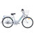 喜德盛（xds） 电动自行车灵动7号代步48V24寸锂电自行车/锂电池电动车/锂电车TDH04Z(银色 单速)